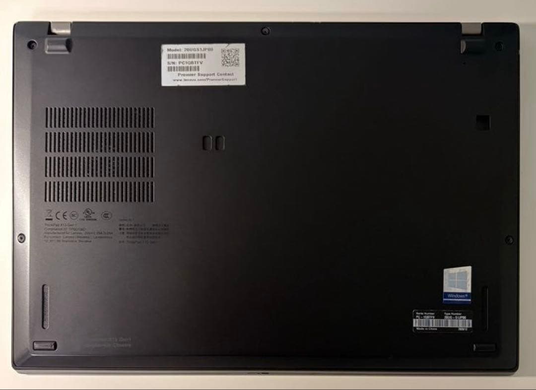 Ryzen5Pro搭載LenovoThinkPad X13⭐️Win11初期設定済