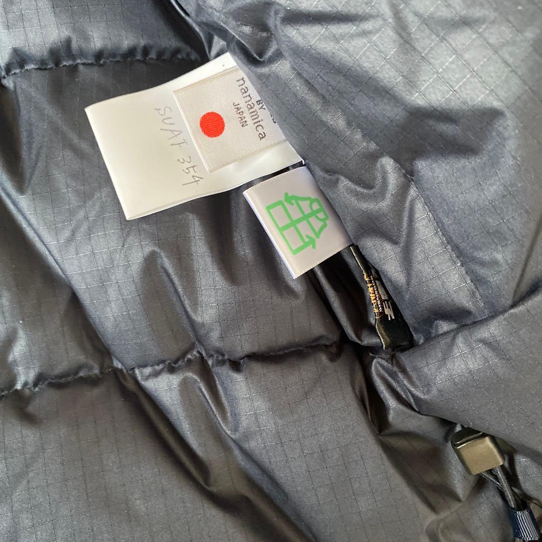 ナナミカGORE-TEX Short Down ネイビーS サンプル