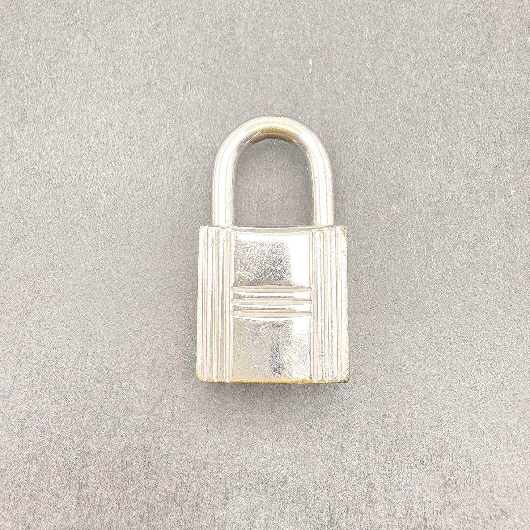 HERMES カデナ パドロック 南京錠 107 シルバー