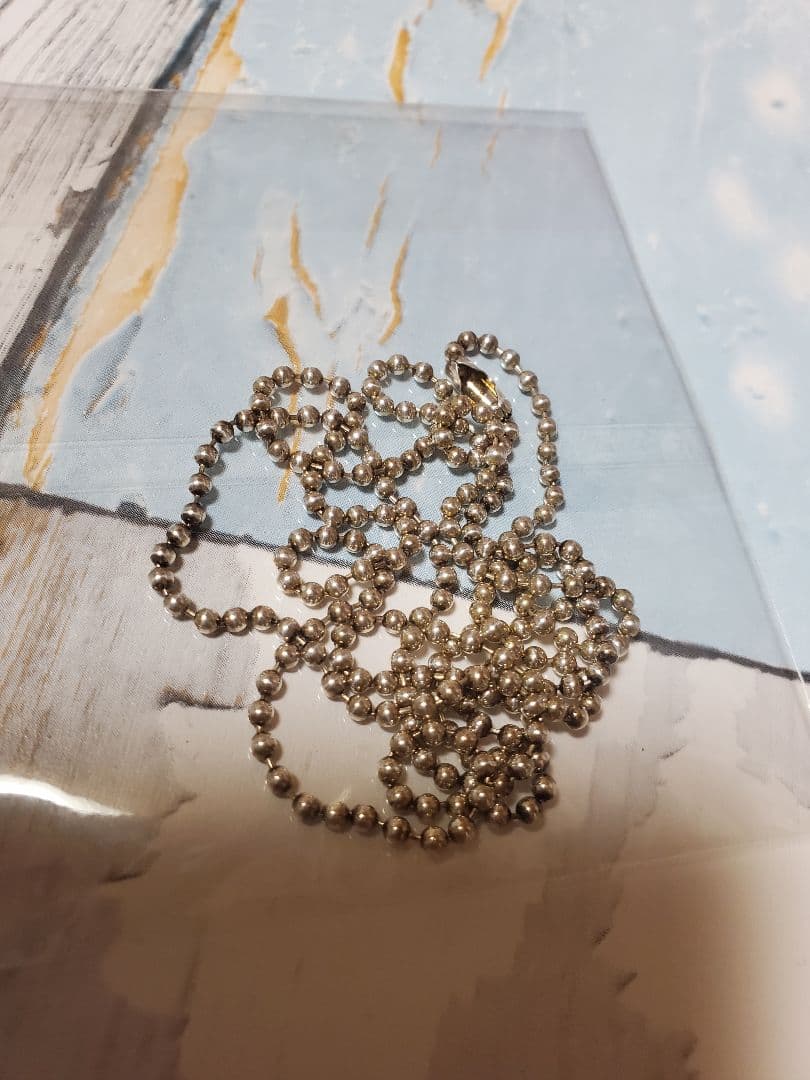 ダ*」様 (新品,正規品)クロムハーツ ボールチェーン 30インチ