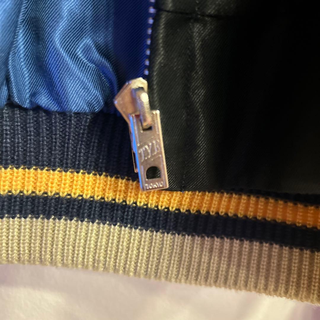 テーラー東洋　スカジャン　リバーシブル　刺繍　鷹　虎　龍　XLサイズ