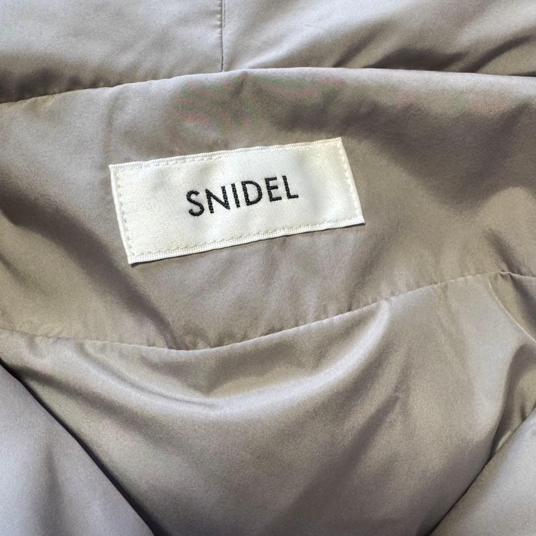 snidel フードファーショートダウン