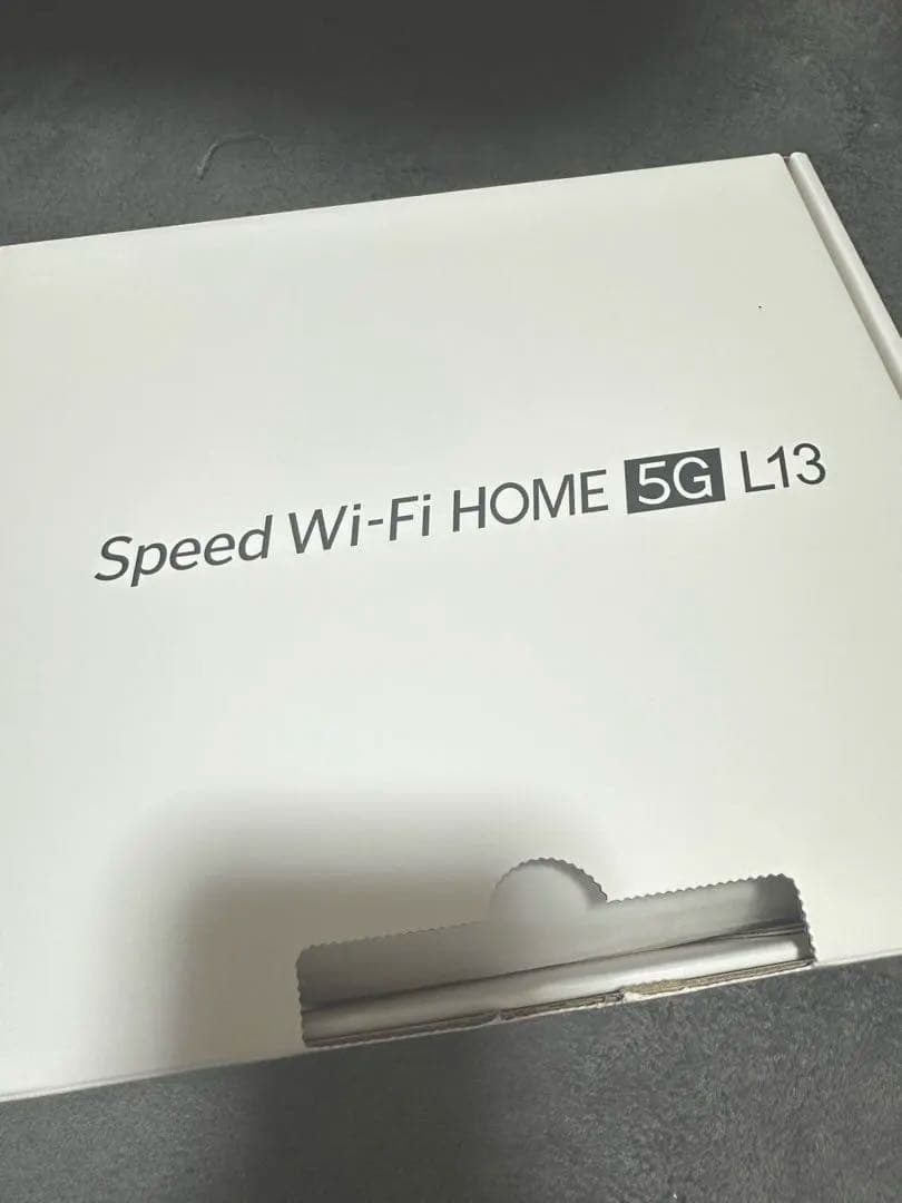 付属品全てありSpeed Wi-Fi  5G L13