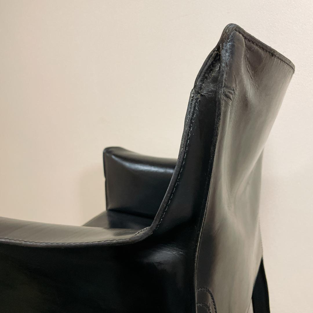 希少　名作　Cassina　カッシーナ 413 CAB　ブラック