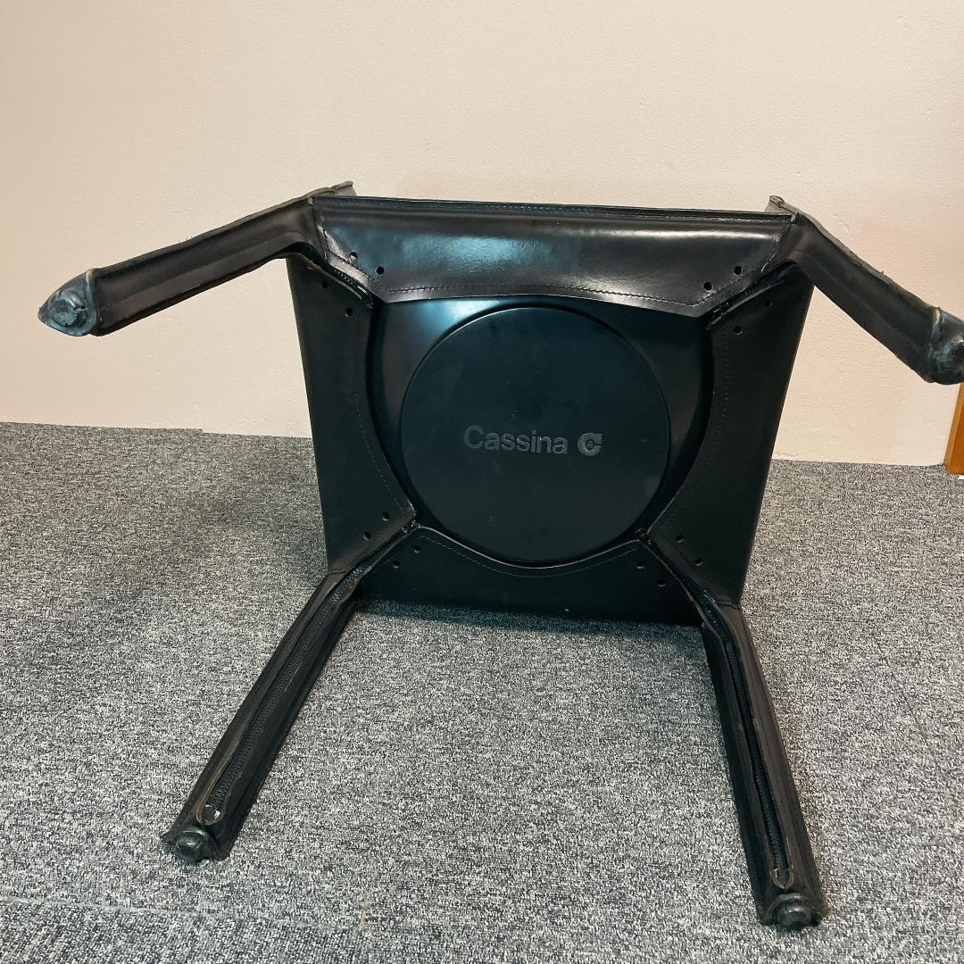 希少　名作　Cassina　カッシーナ 413 CAB　ブラック