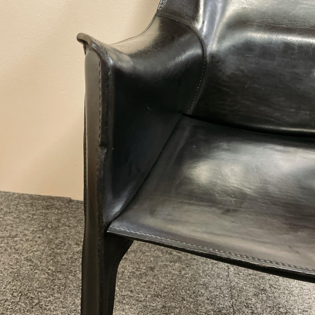 希少　名作　Cassina　カッシーナ 413 CAB　ブラック