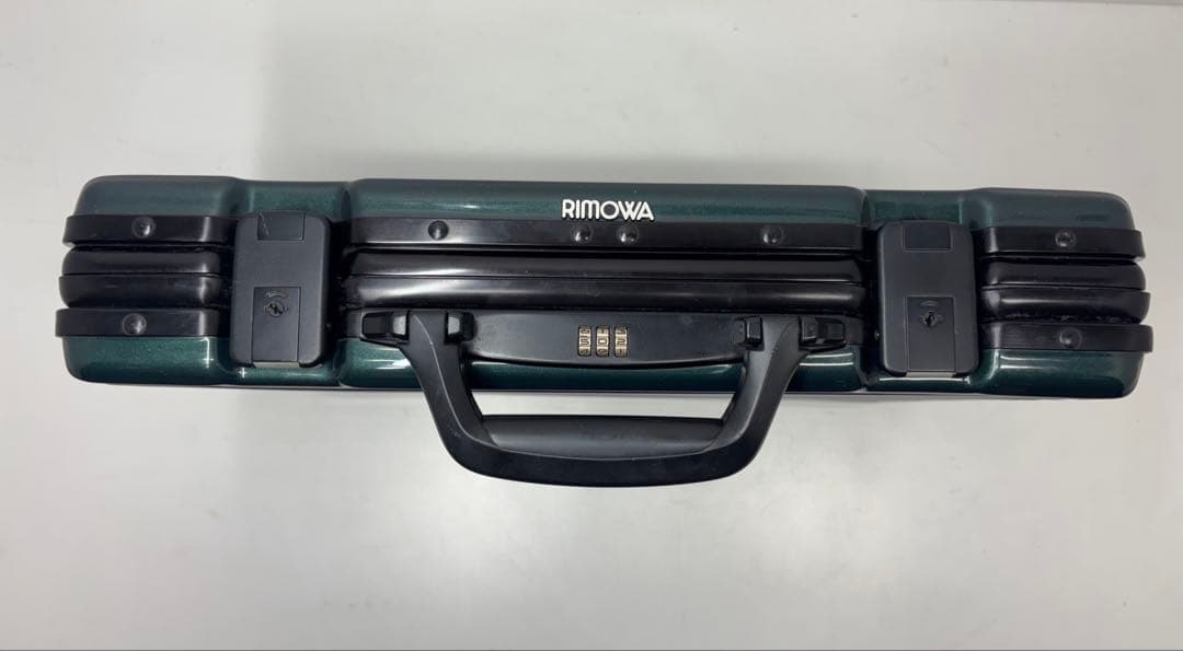 RIMOWA リモワ アタッシュケース バッグ　ポリカーボネート グリーン