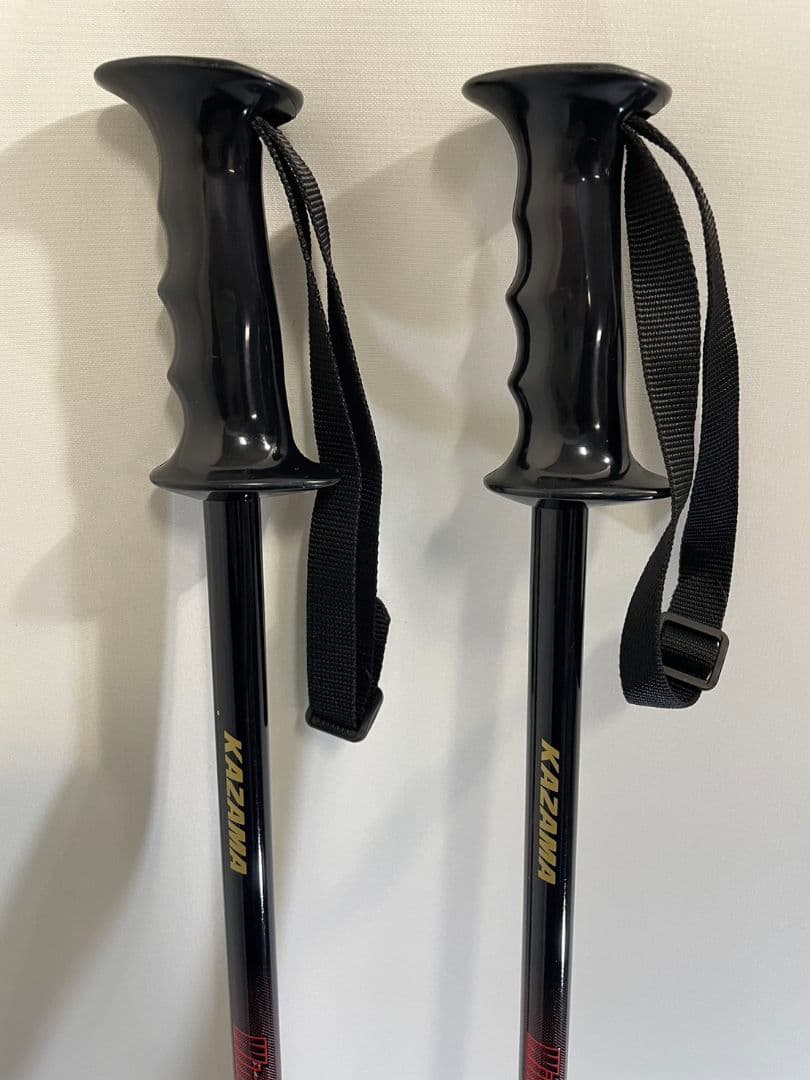 KAZAMA ロッカータイプ スキー板159cmストック・ケースカバーセット