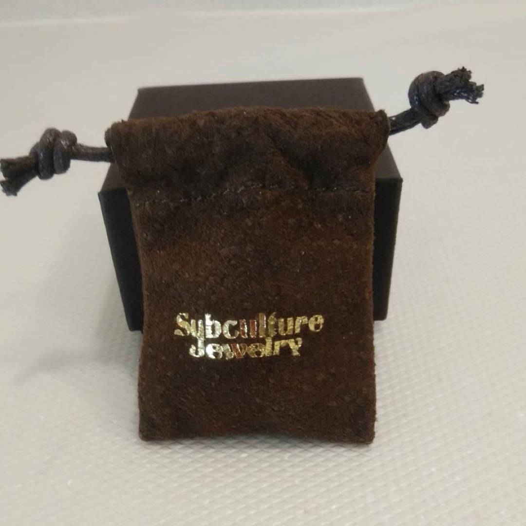 SUBCULTURE EAGLE SKULL RING K18SV950キムタク