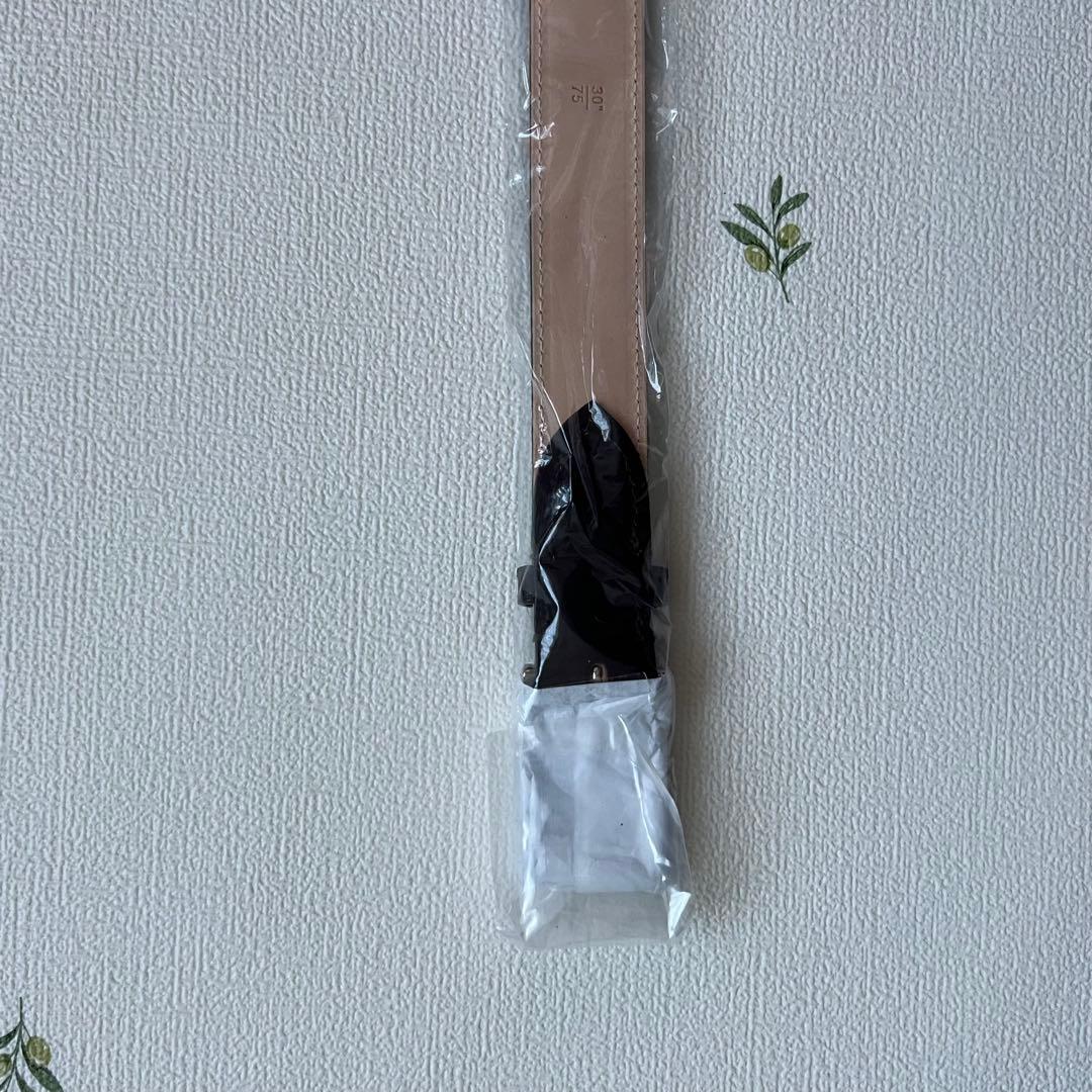 BEORMA（べオーマ）ダークブラウン レザーベルト ホワイトハウスコックス