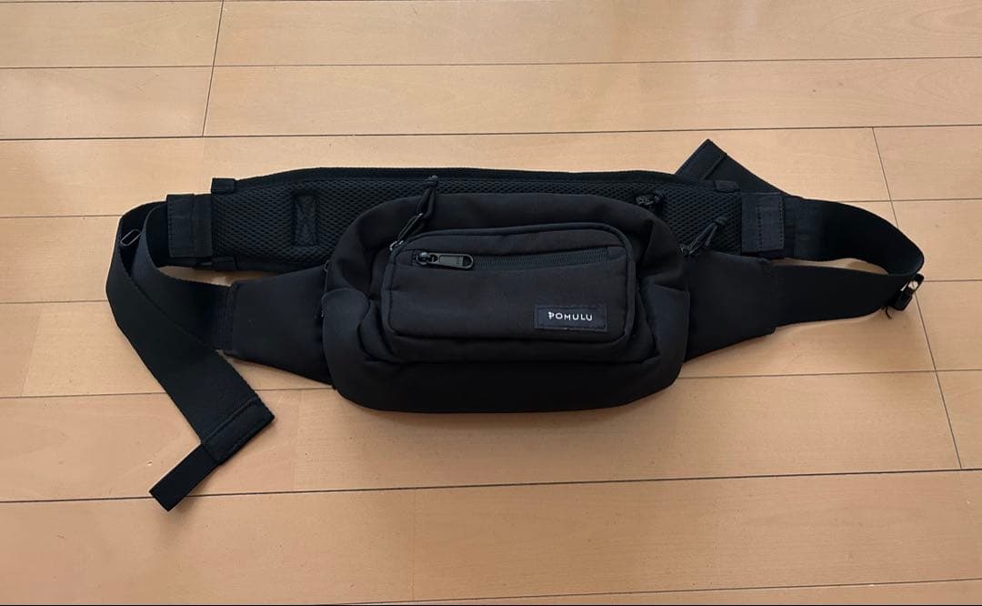 POMULU 2WAYヒップシート　黒