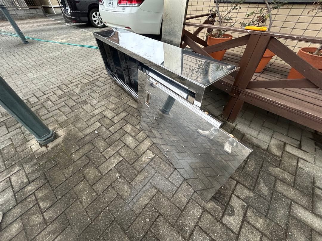 業務用　吊り戸棚　ステンレス製　180cm