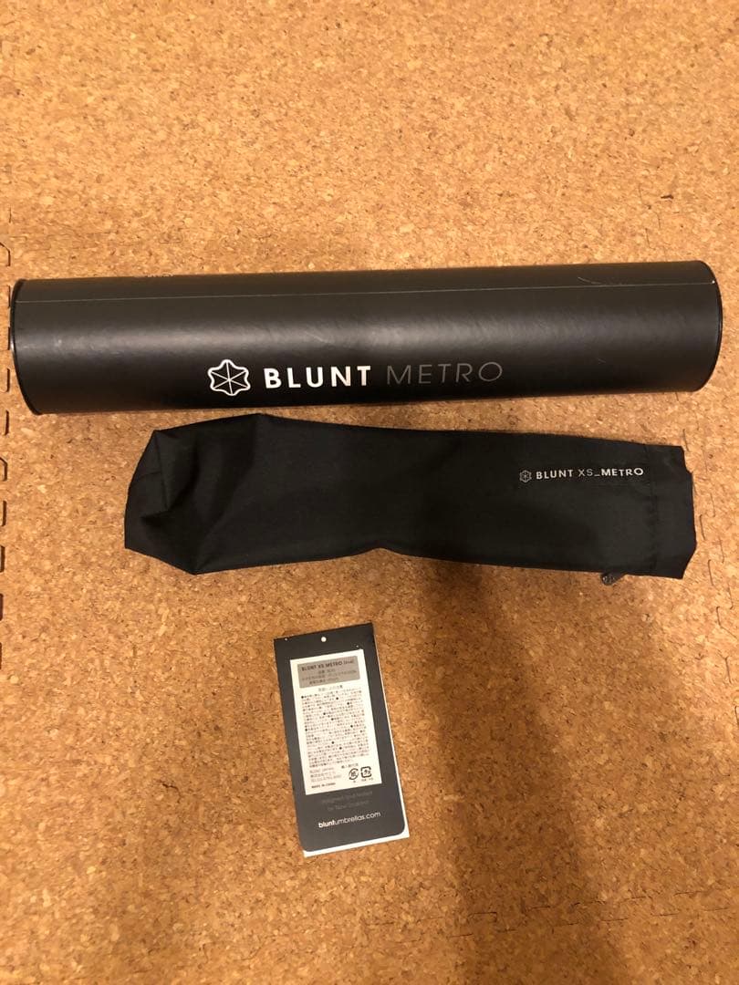 BLUNT METRO 黒　折りたたみ傘