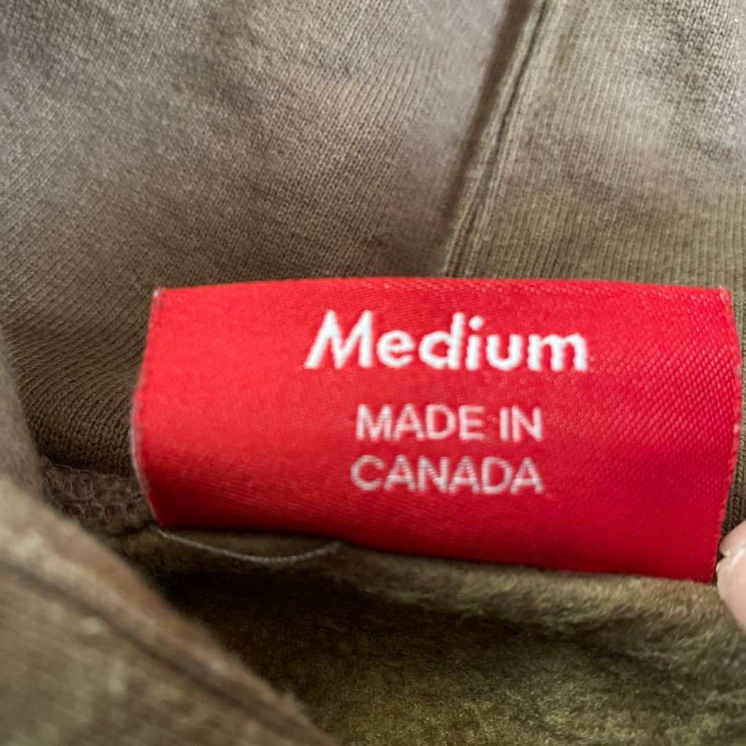 トップス Supreme small box logo foodie olivebrown