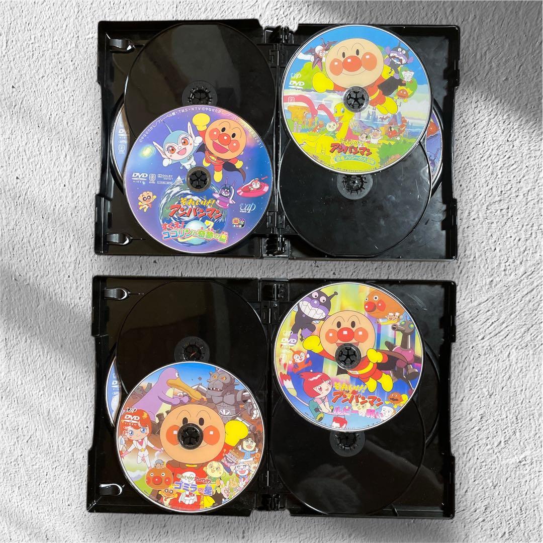 それいけ！アンパンマン 映画シリーズ 10枚入DVD-BOX ×2 (23枚)