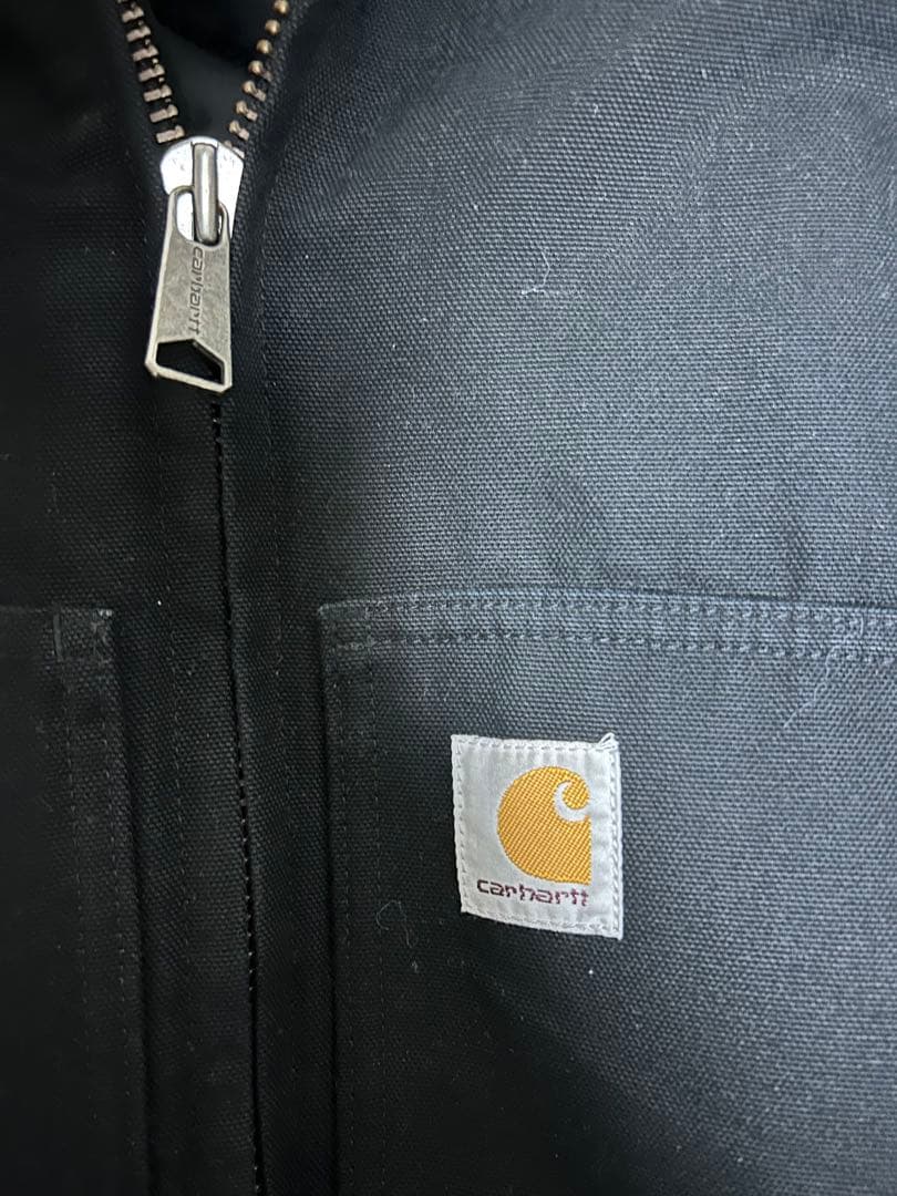 値下げ可　Carhartt フード付きジャケット Lサイズ ブラック