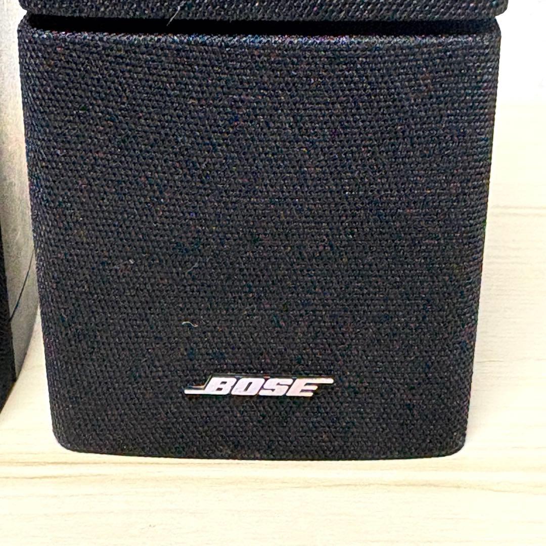 BOSE AM-15用 ダブルキューブ サテライトスピーカー 2台 ケーブル付