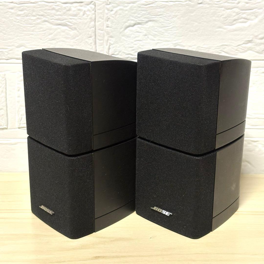 BOSE AM-15用 ダブルキューブ サテライトスピーカー 2台 ケーブル付