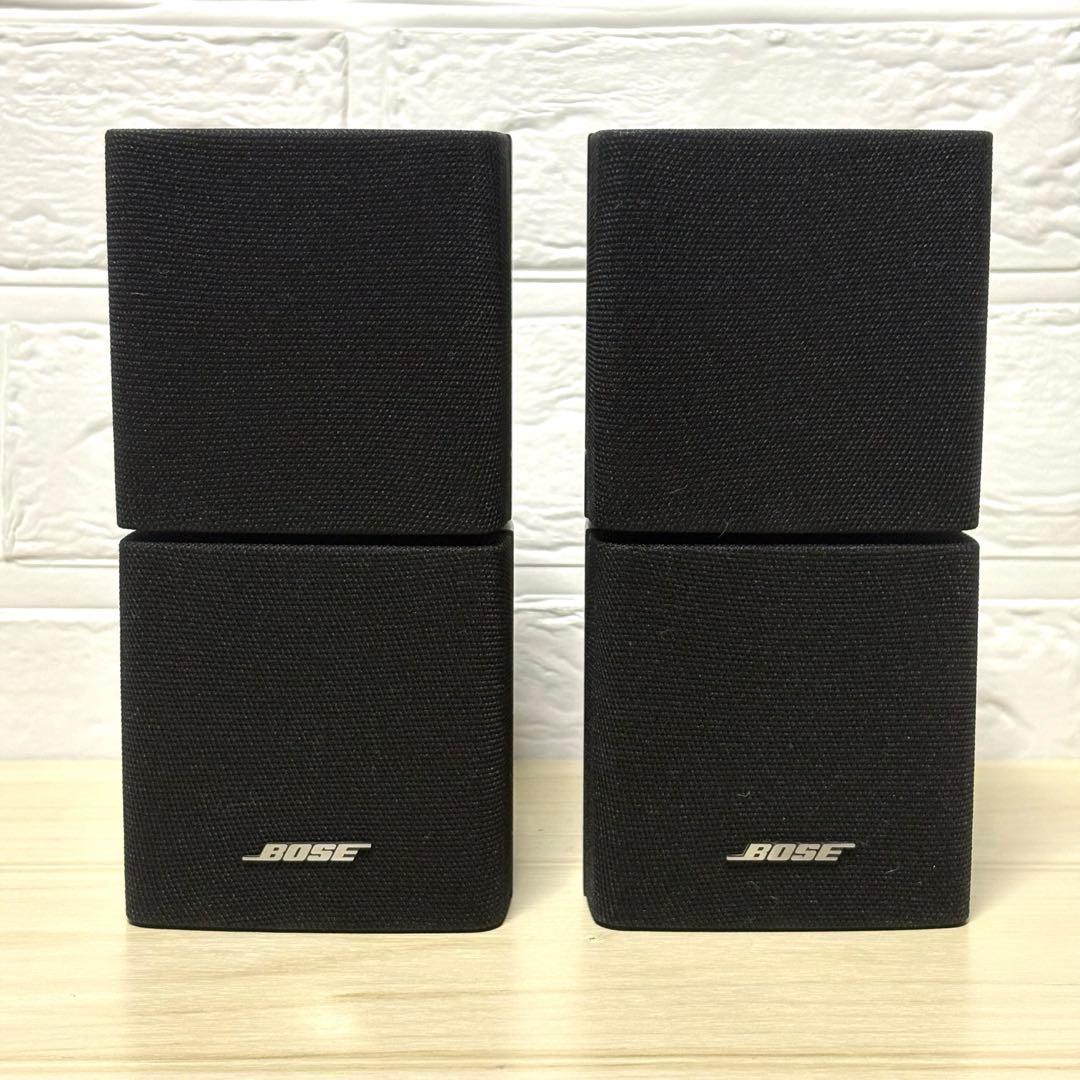BOSE AM-15用 ダブルキューブ サテライトスピーカー 2台 ケーブル付