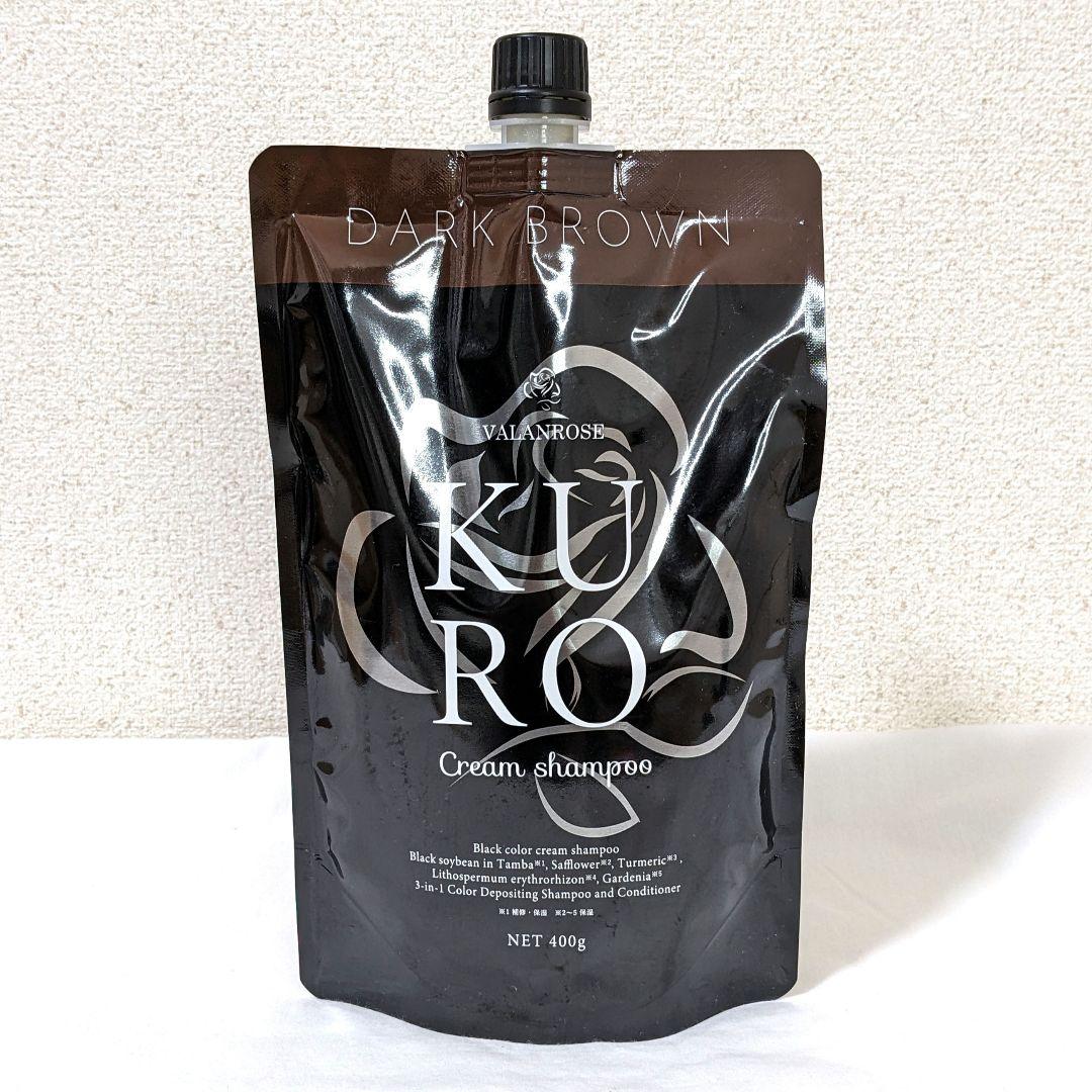 VALANCE バランローズ KUROクリームシャンプー 400g ×4本