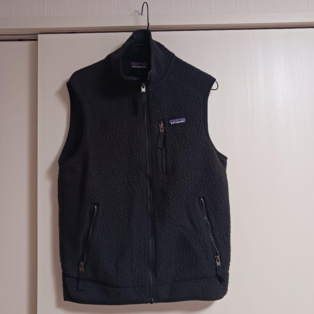 Patagonia レトロ パイル ベスト ブラック S