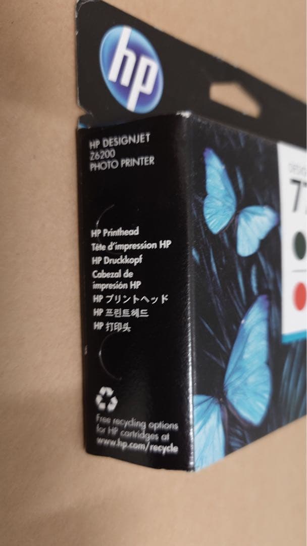 HP 771プリントヘッド マットブラック/クロムレッド CE017A 期限切