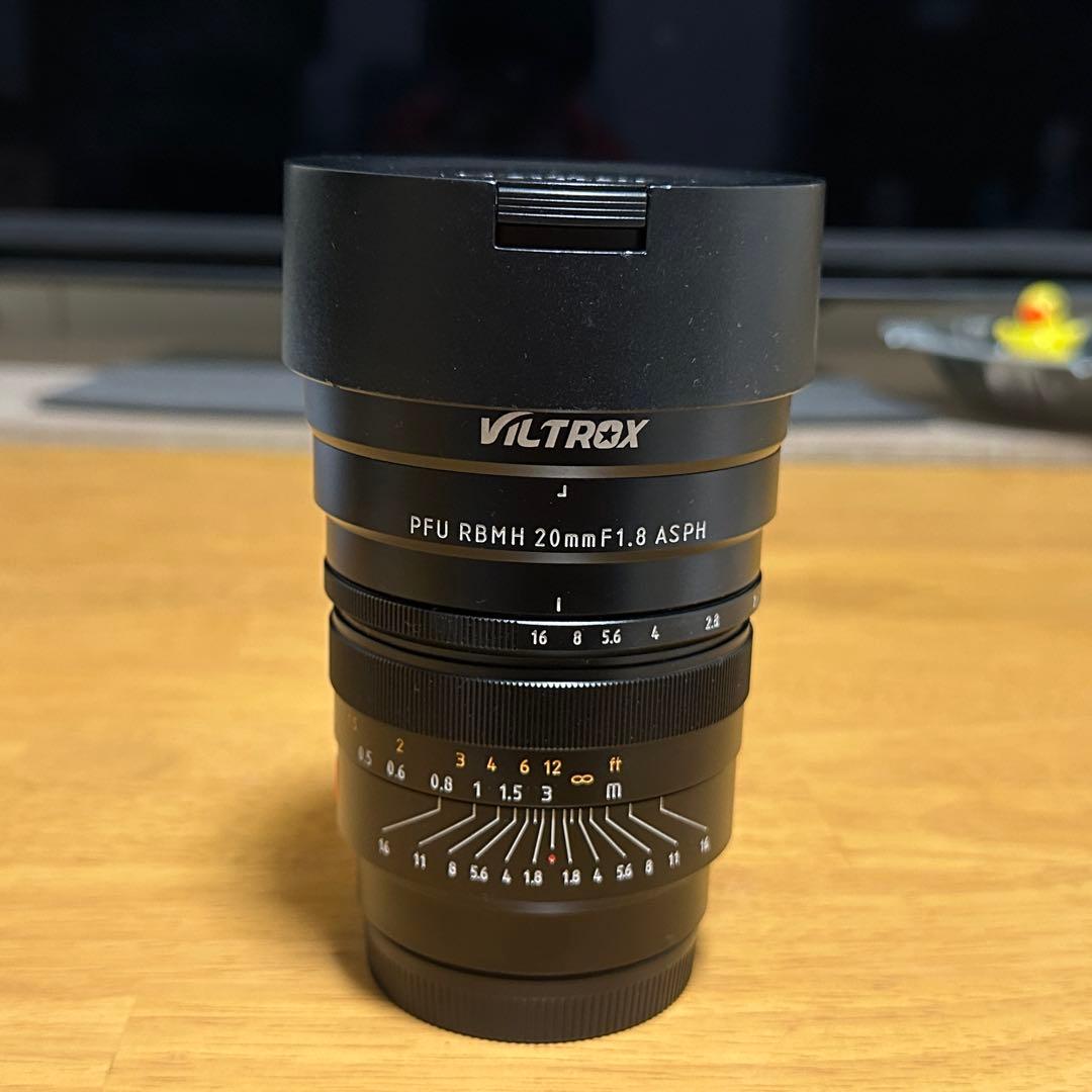 VILTROX PFU RBMH 20mm F1.8 ASPH Eマウント用