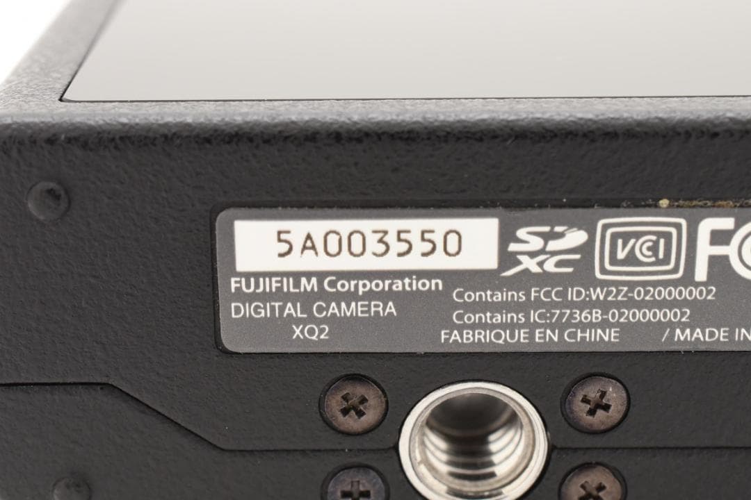 FUJIFILM XQ2 ブラック コンパクトデジタルカメラ 1200万画素