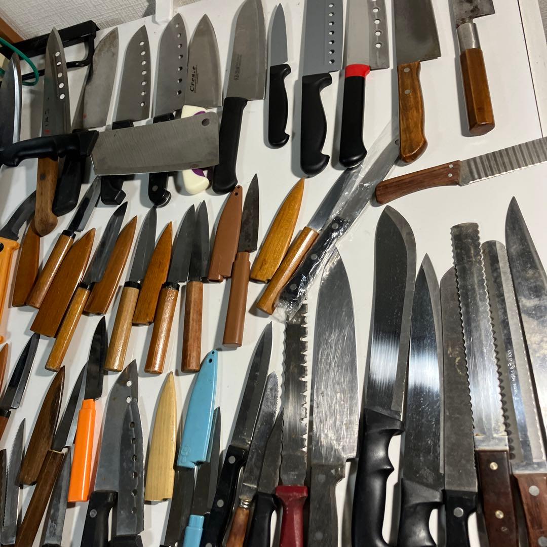 aggasalex2006　ジャンク包丁63本セットまとめ