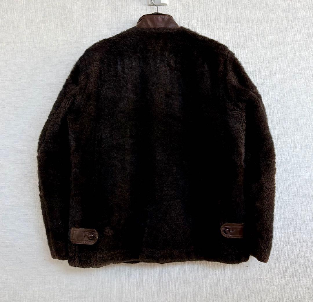 幻級 50s LAKELAND リアルファー スポーツジャケット レイクランド