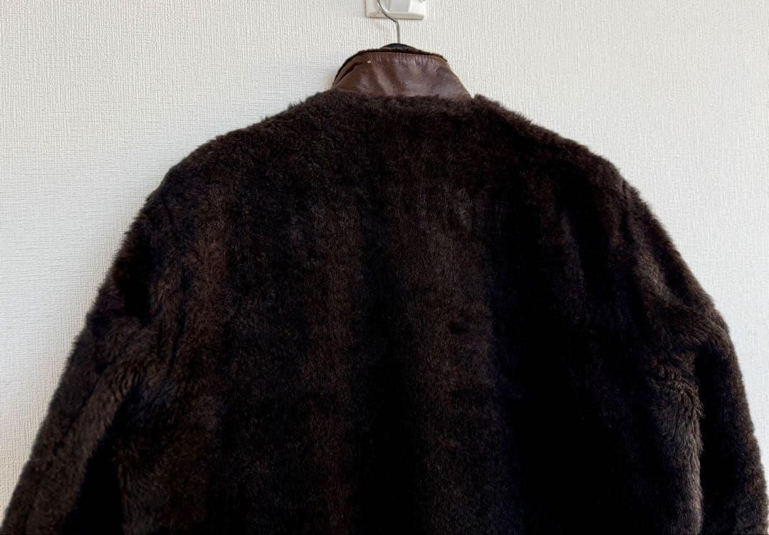 幻級 50s LAKELAND リアルファー スポーツジャケット レイクランド