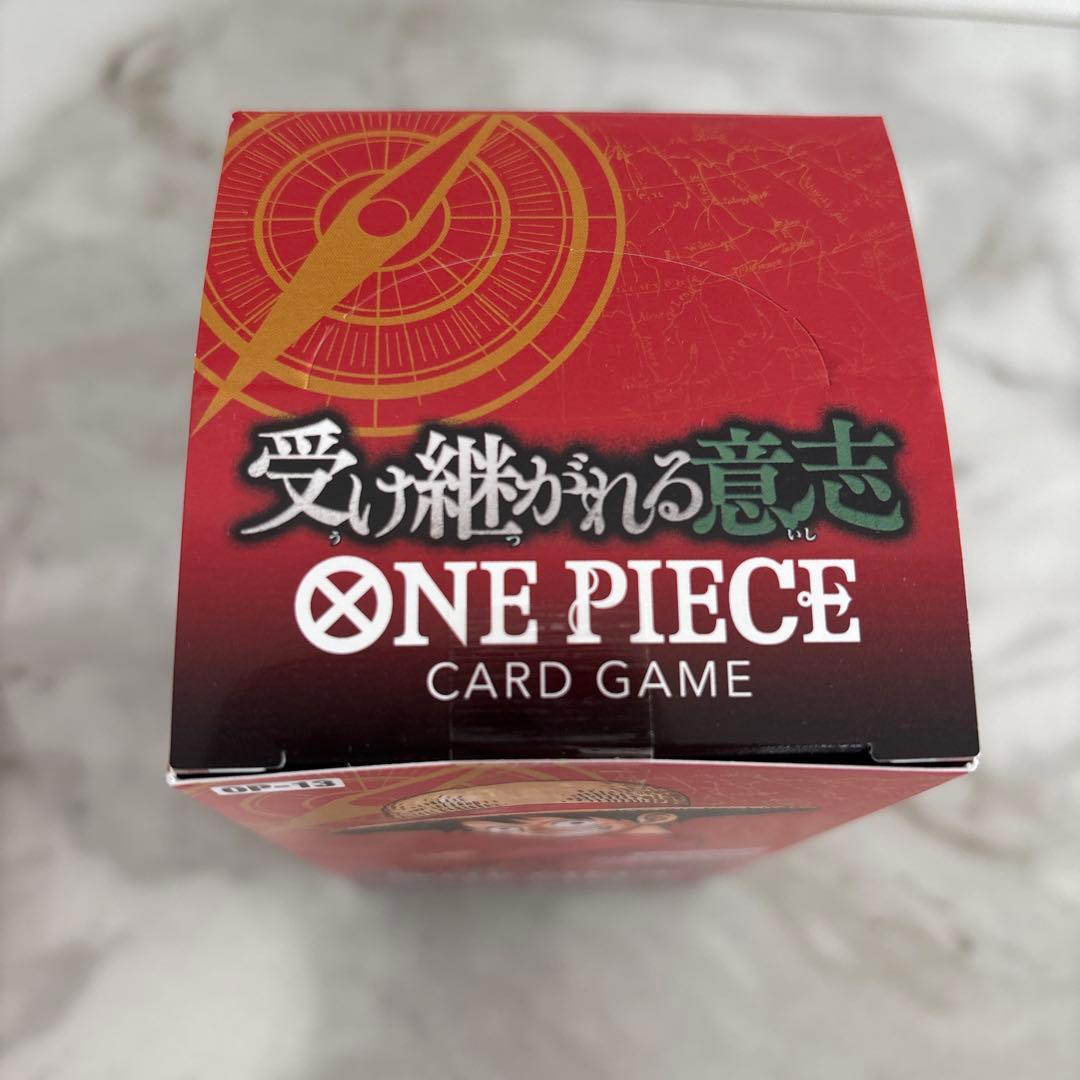【テープ付き】ONE PIECE カード 受け継がれる意志 BOX