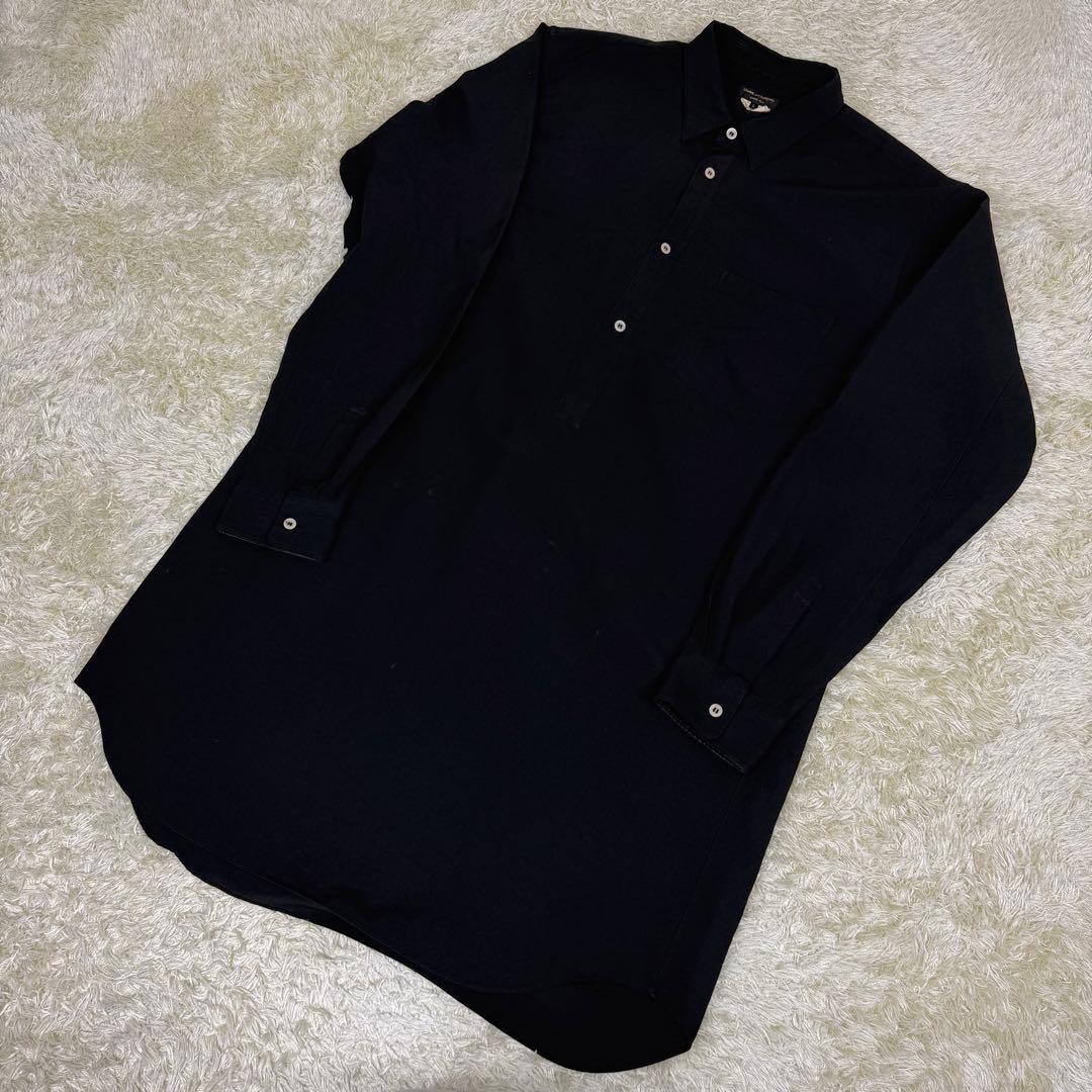 コムデギャルソンオムプリュス ロングシャツ ポリ縮絨 山口一郎