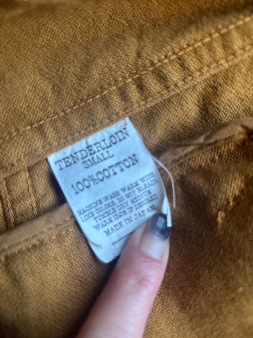 週末値下げ！TENDERLOIN MOLESKINZIP JKT Sサイズ