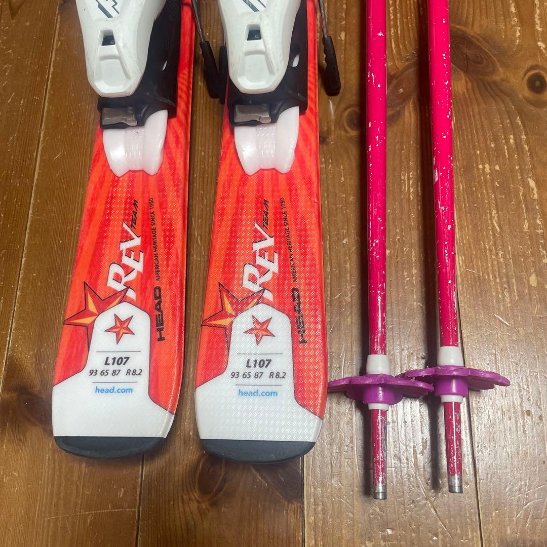 スキーセット(ブーツ、板、ストック)