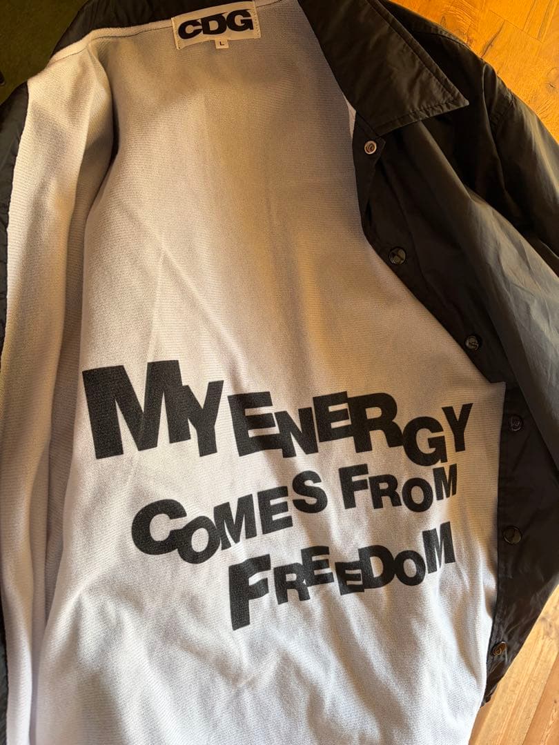 【美品】CDG コーチジャケット Lサイズ