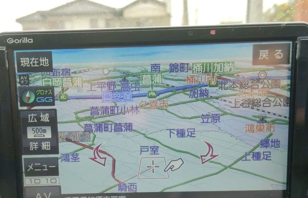 Panasonic CN-G1000VD カーナビ 7V型: 解除プラグ付