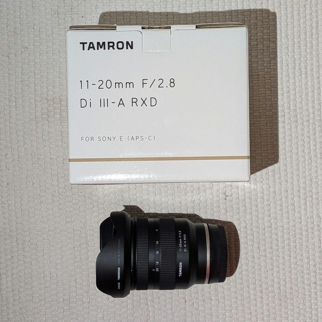 TAMRON 11-20mmF/2.8 Di III-A RXDソニーEマウント