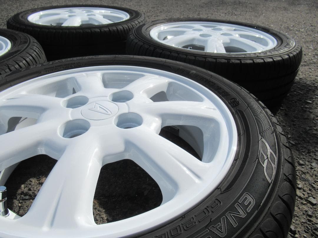 165/55R14 ダンロップ ダイハツ純正 ホワイト ムーブ ジーノ 手渡OK