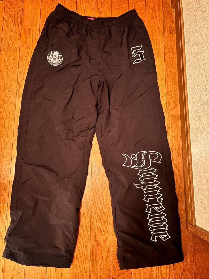 朝*6様 Supreme Old English Track Pant 25ss