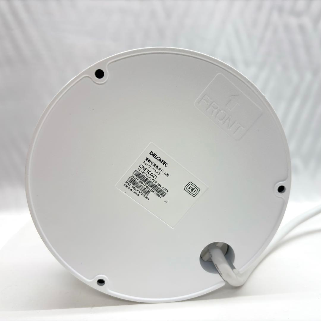 ①DXアンテナ ドーム型ネットワークカメラ ＆ 4ch対応レコーダー