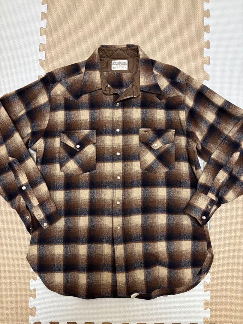 Pendleton ウールチェックネルシャツ XL