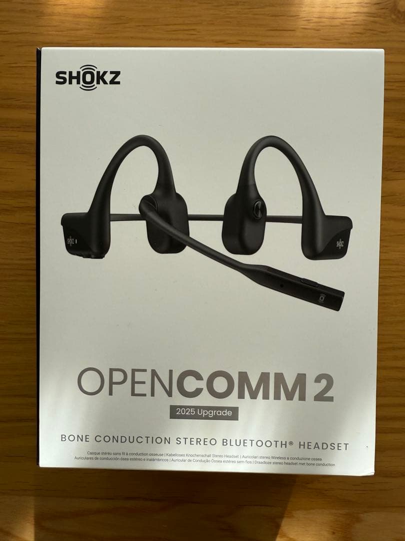 【美品】SHOKZ OpenComm 2 USB-C 2025年アップグレード版
