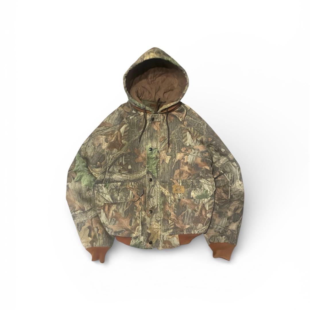 90s Duxbak リアルツリーカモ パディング ジャケット vintage
