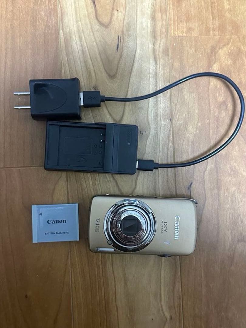 Canon IXY 930 IS デジカメ　ゴールド　デジタルカメラ