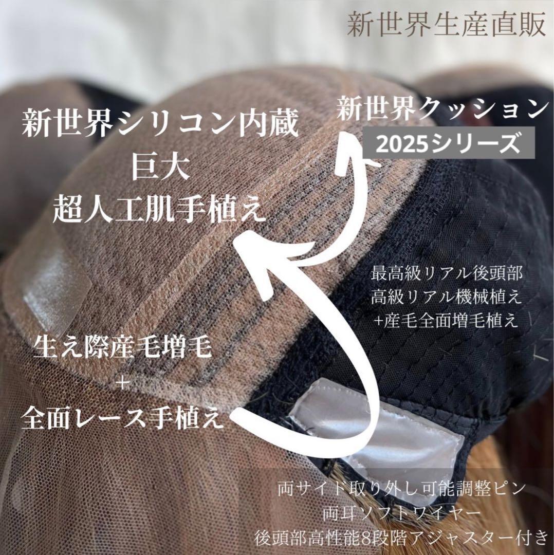 人毛100%　ウィッグ　新世界ご愛用リピーター様割引上限2500円適用専用ページ