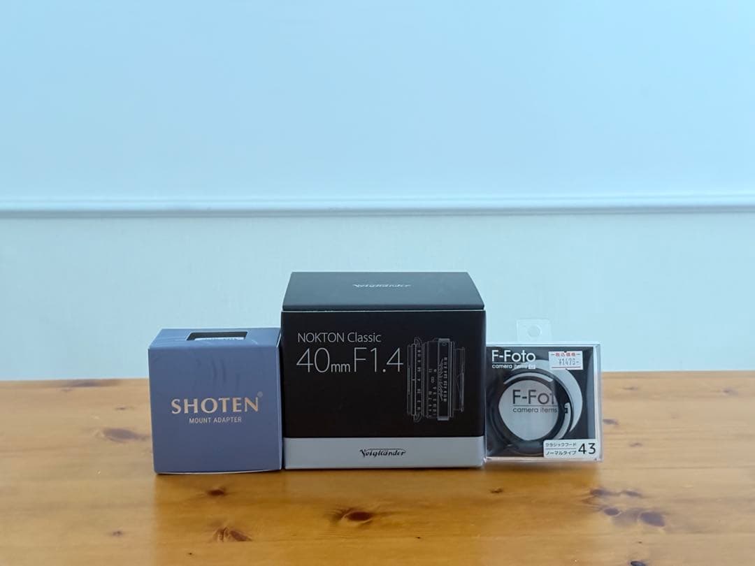 わ*ん様 NOKTON Classic 40mm F1.4 SC＋SHOTEN