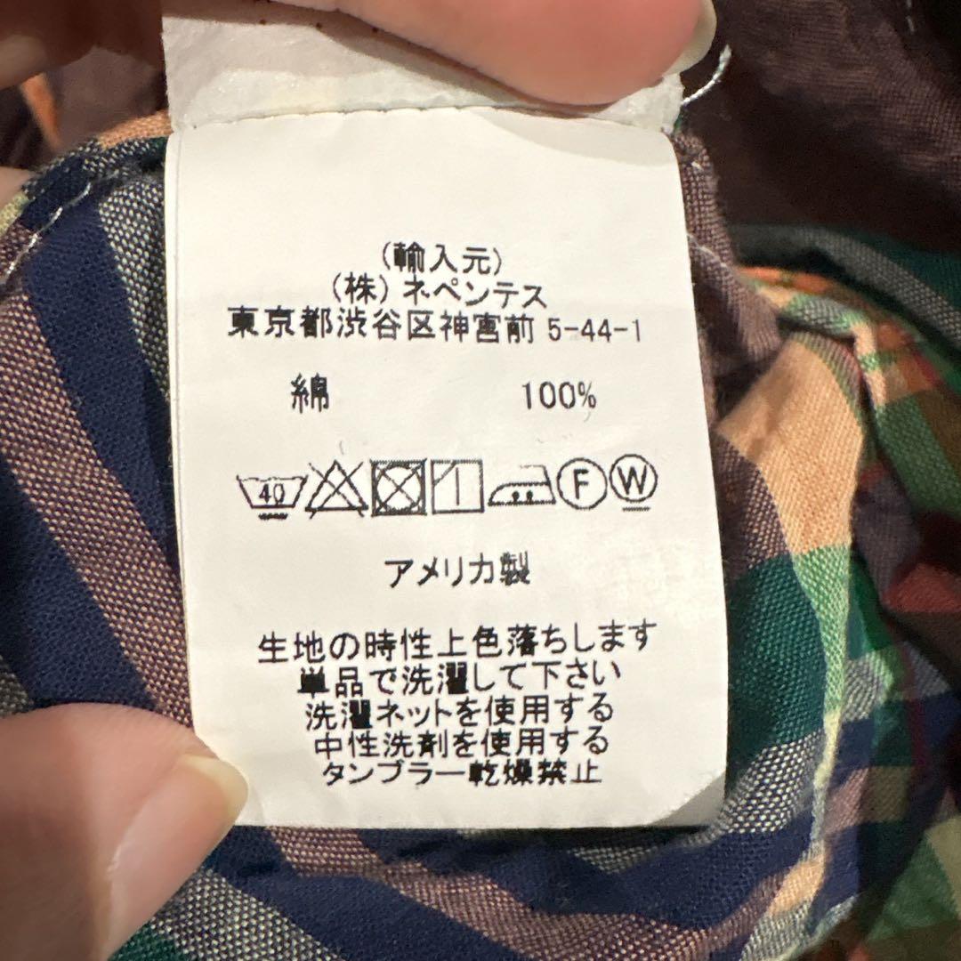 エンジニアードガーメンツ　BDシャツ　XLサイズ