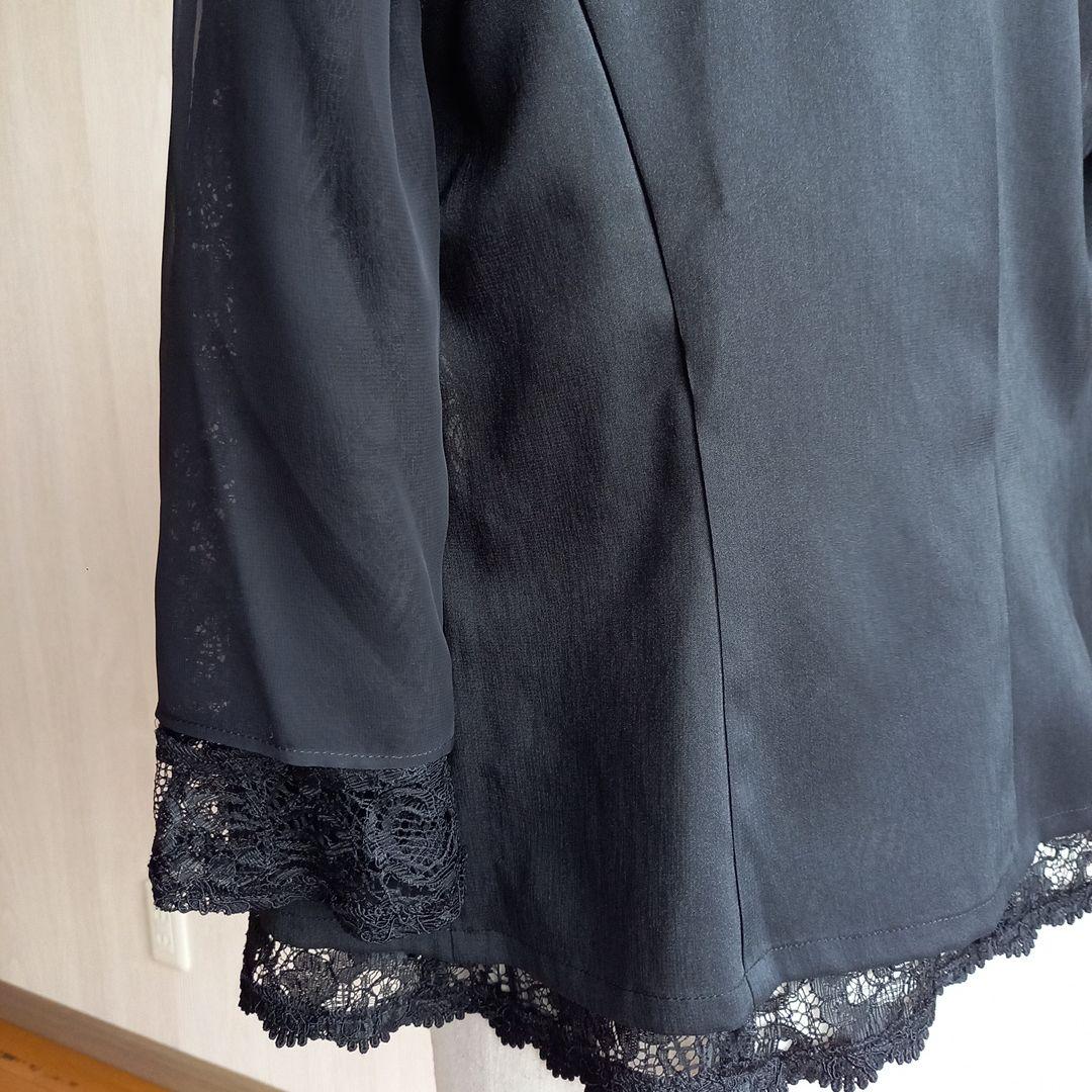 ソワール　レース　ブラウス　9号　新品
