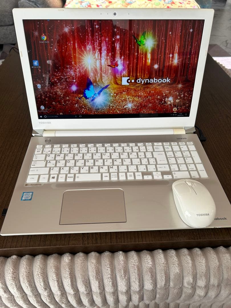 dynabook シルバー ノートPC マウス付き